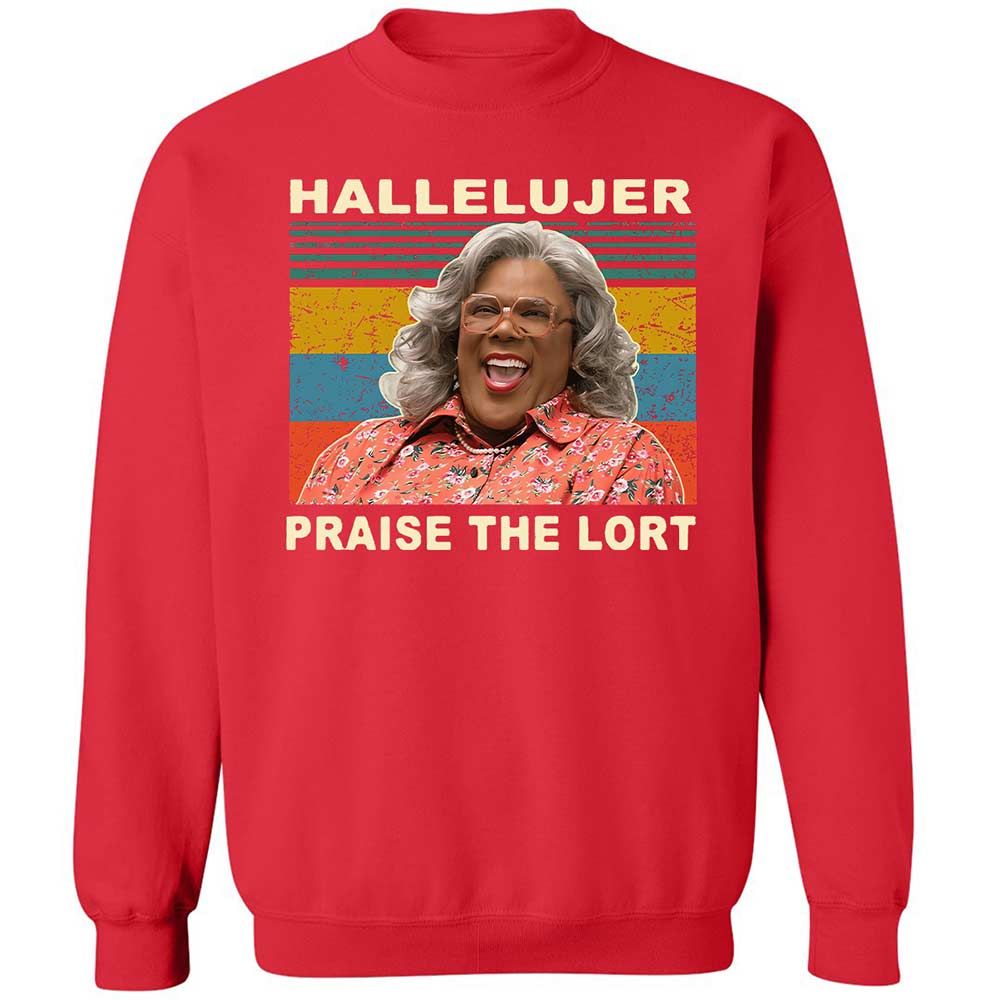 Hallelujer Praise The Lort - Red - 10