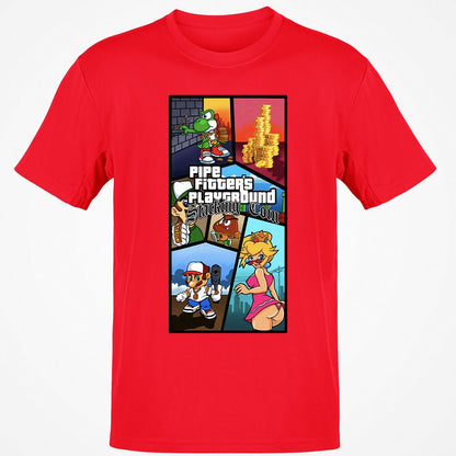 Classic Unisex T-Shirt - L6X9HBHF - Red - 10