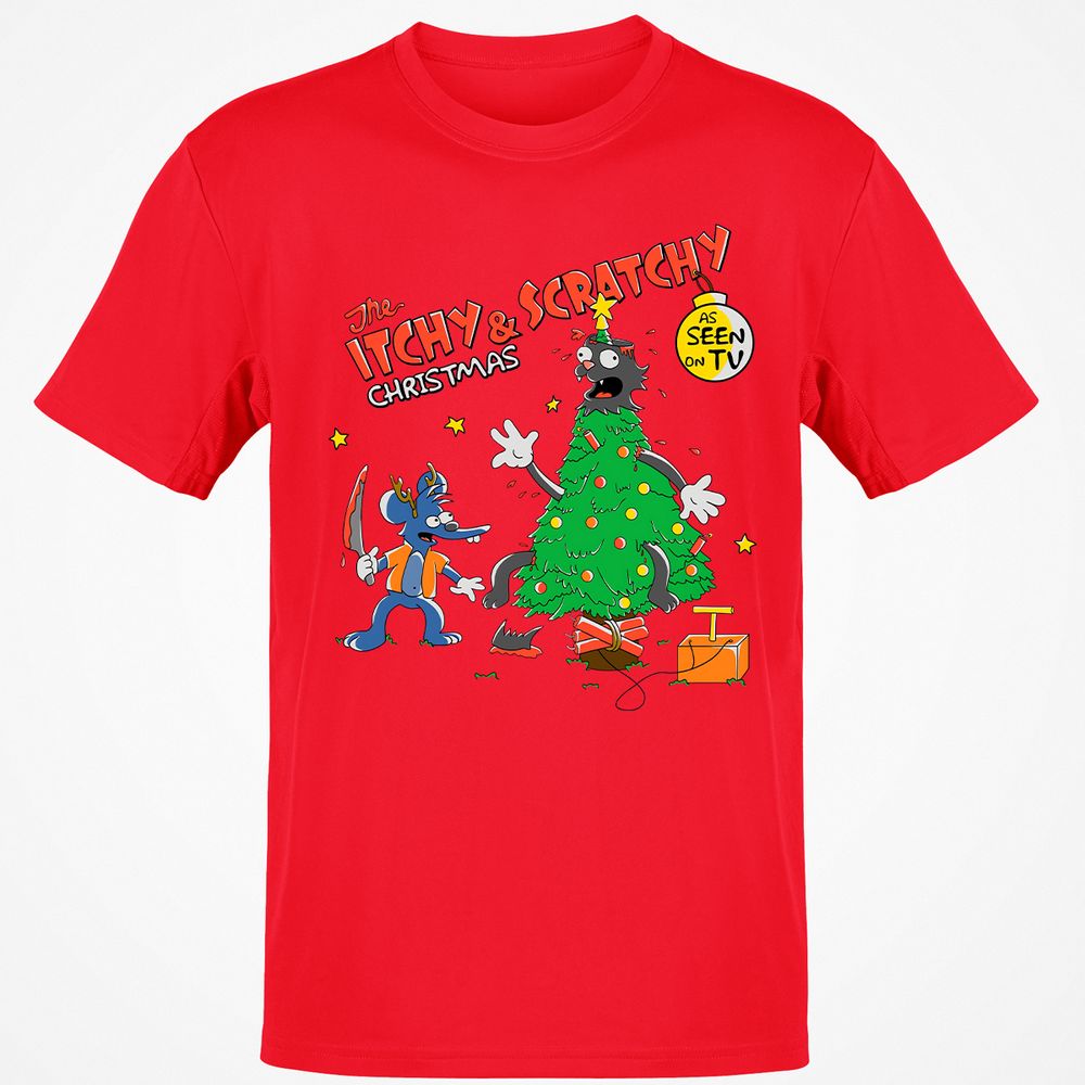 Classic Unisex T-Shirt - 8A7KUGQQ - Red - 10