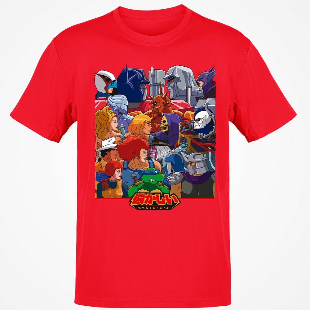 Classic Unisex T-Shirt - D83VMX4R - Red - 10