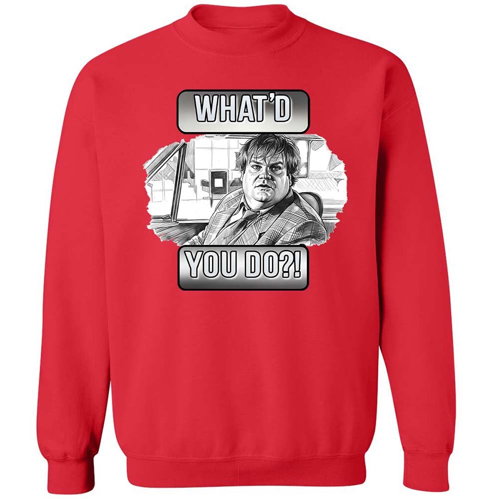 Classic Unisex Sweatshirt - TR5HG98U - Red - 10