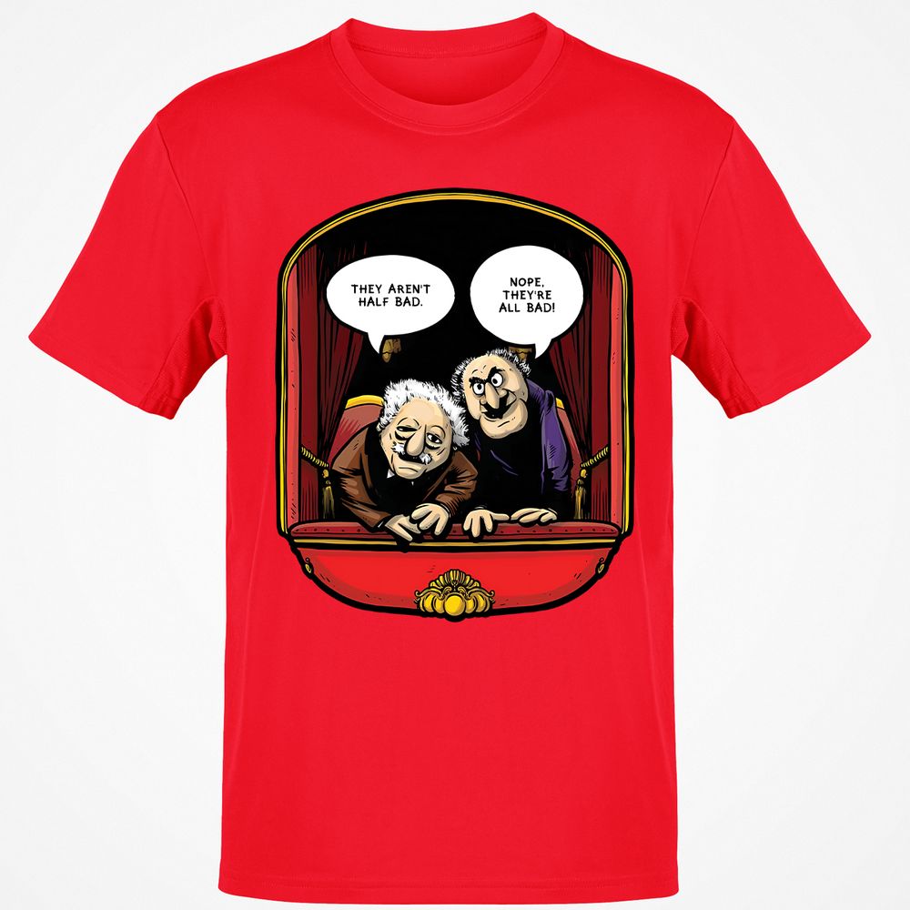 Statler and Waldorf (All Bad) - Red - 10
