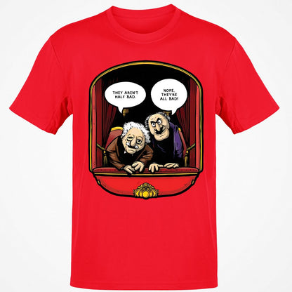 Statler and Waldorf (All Bad) - Red - 10