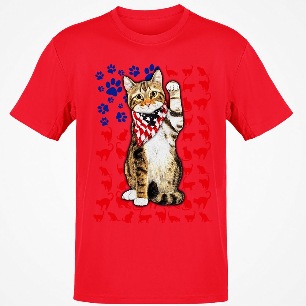 Classic Unisex T-Shirt - LJ84VYPF - Red - 10