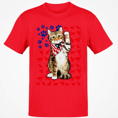 Classic Unisex T-Shirt - LJ84VYPF - Red - 10