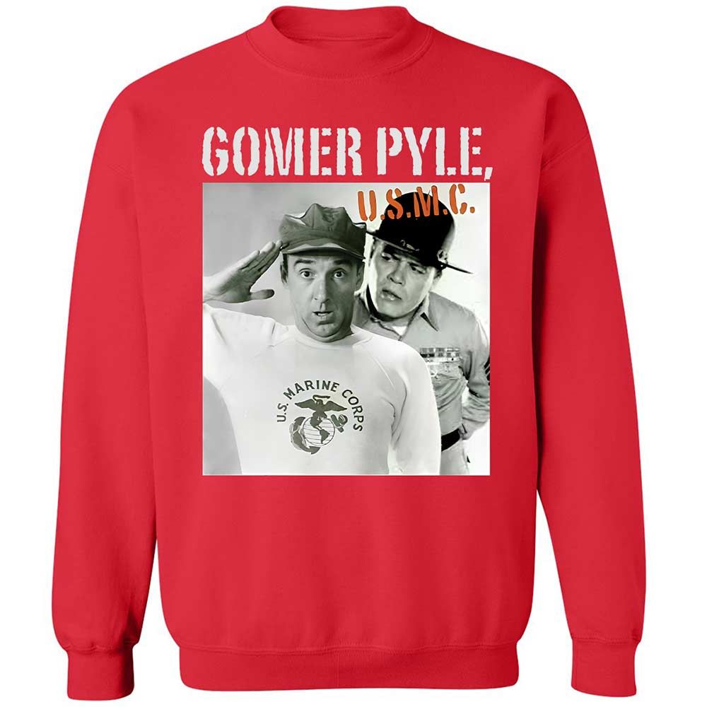 Classic Unisex Sweatshirt - DQLG888F - Red - 10