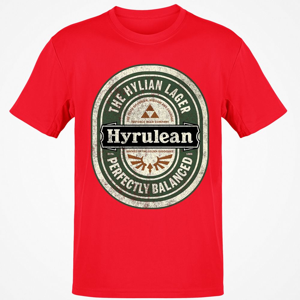 Classic Unisex T-Shirt - 6DF8XVRD - Red - 10