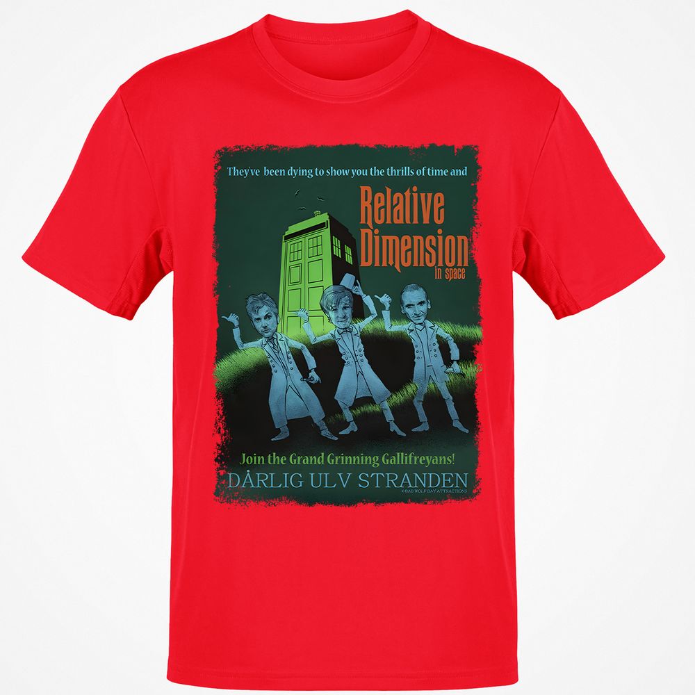 Classic Unisex T-Shirt - ETF71364 - Red - 10