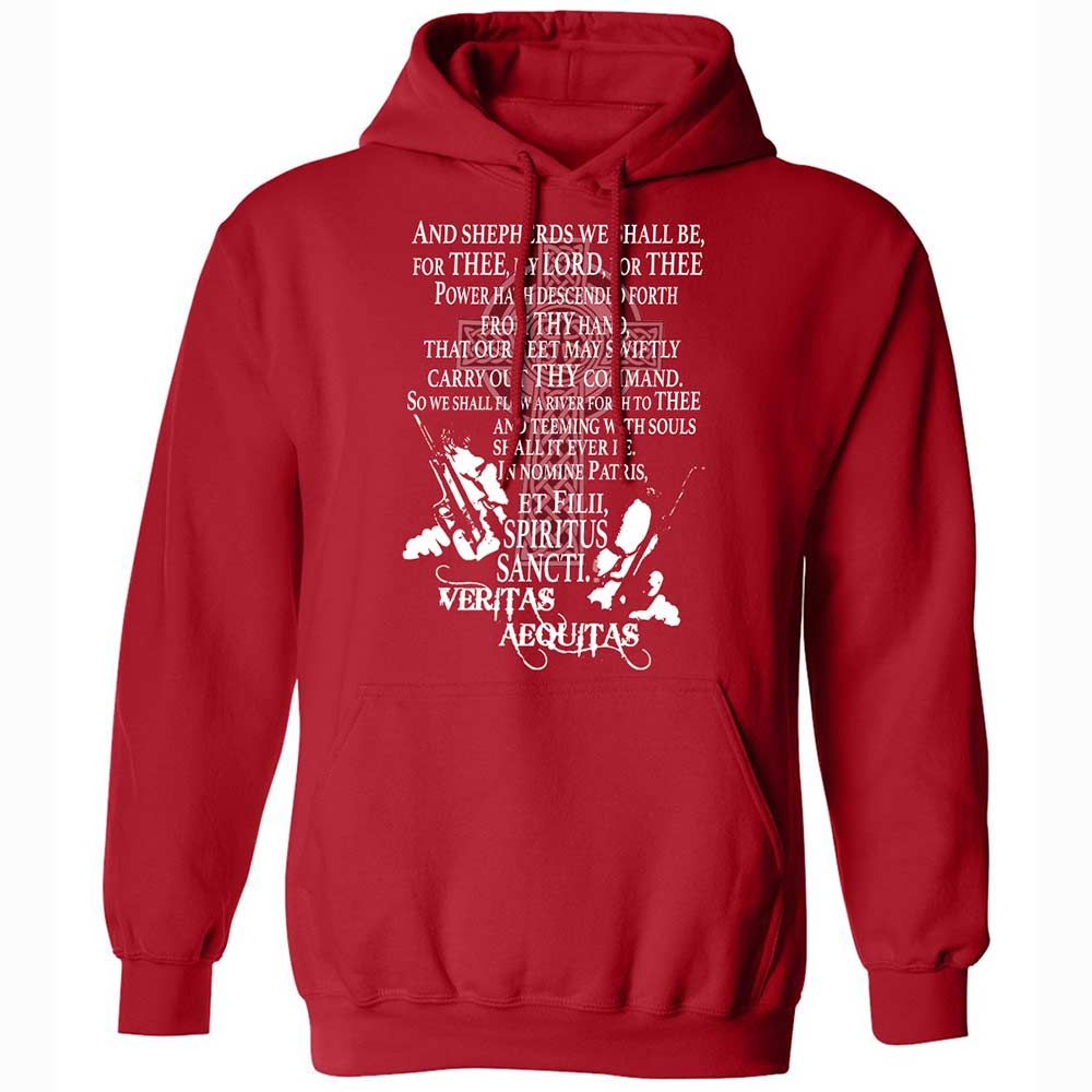Classic Unisex Hoodie - 8GSEAMFZ - Red - 10