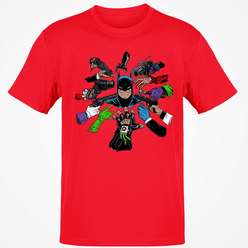 Classic Unisex T-Shirt - 2LUHX2SC - Red - 10