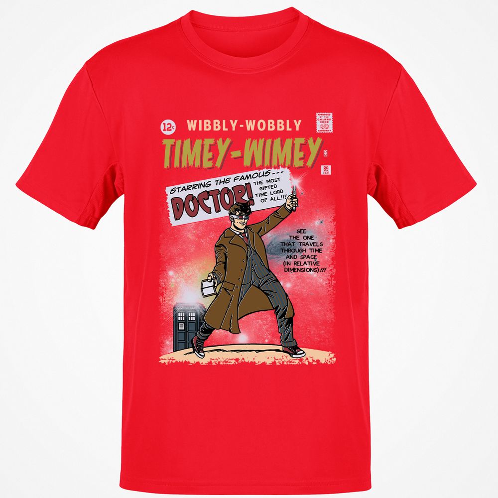 Classic Unisex T-Shirt - B751HWGG - Red - 10
