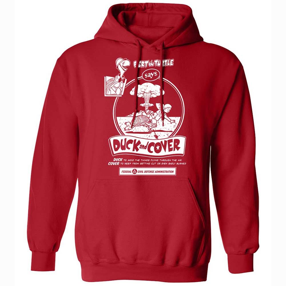 Classic Unisex Hoodie - 4798AKRT - Red - 10