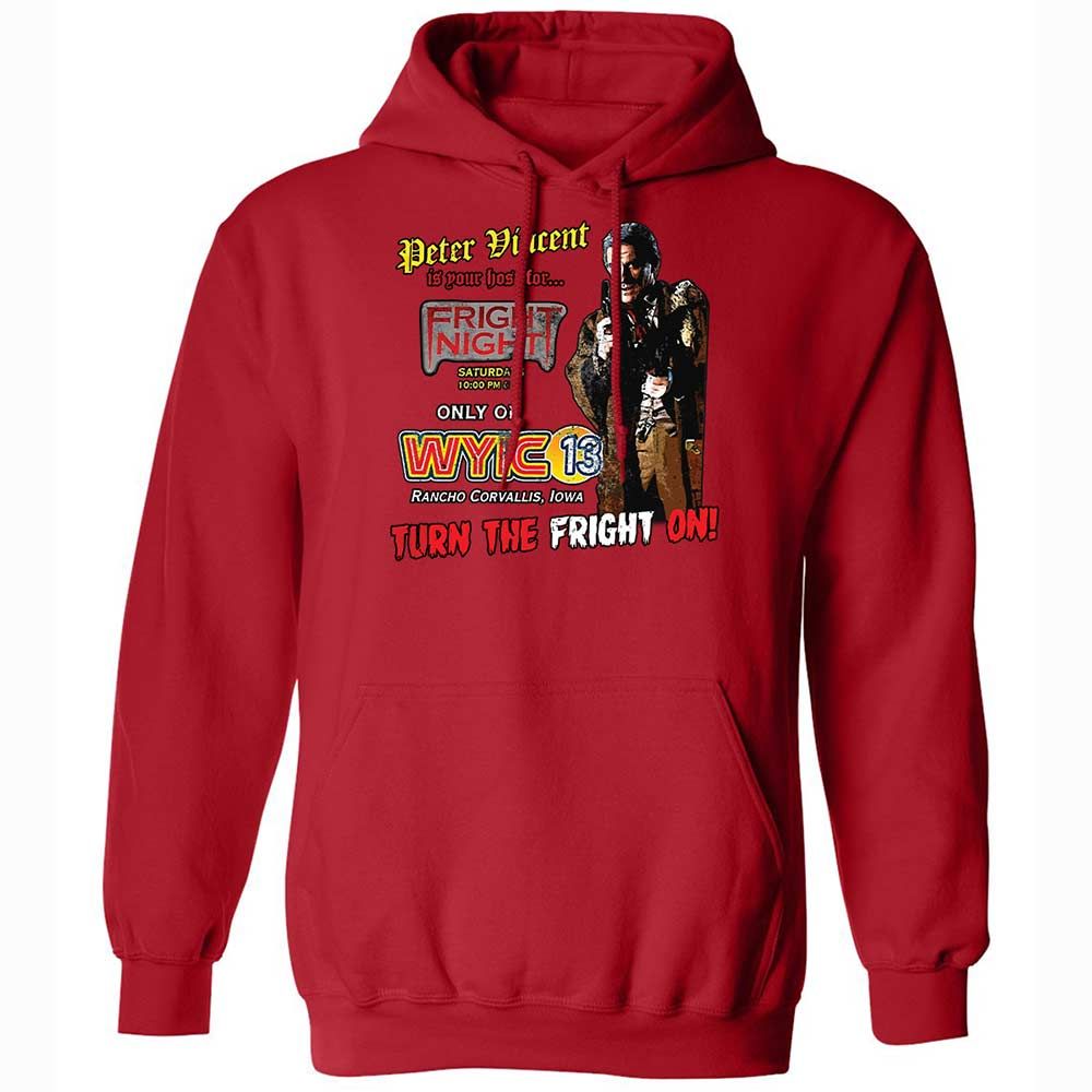 Peter Vincent Fright horror night cult - Red - 10
