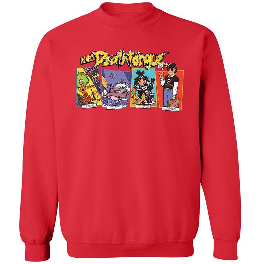 Classic Unisex Sweatshirt - K5H617G9 - Red - 10