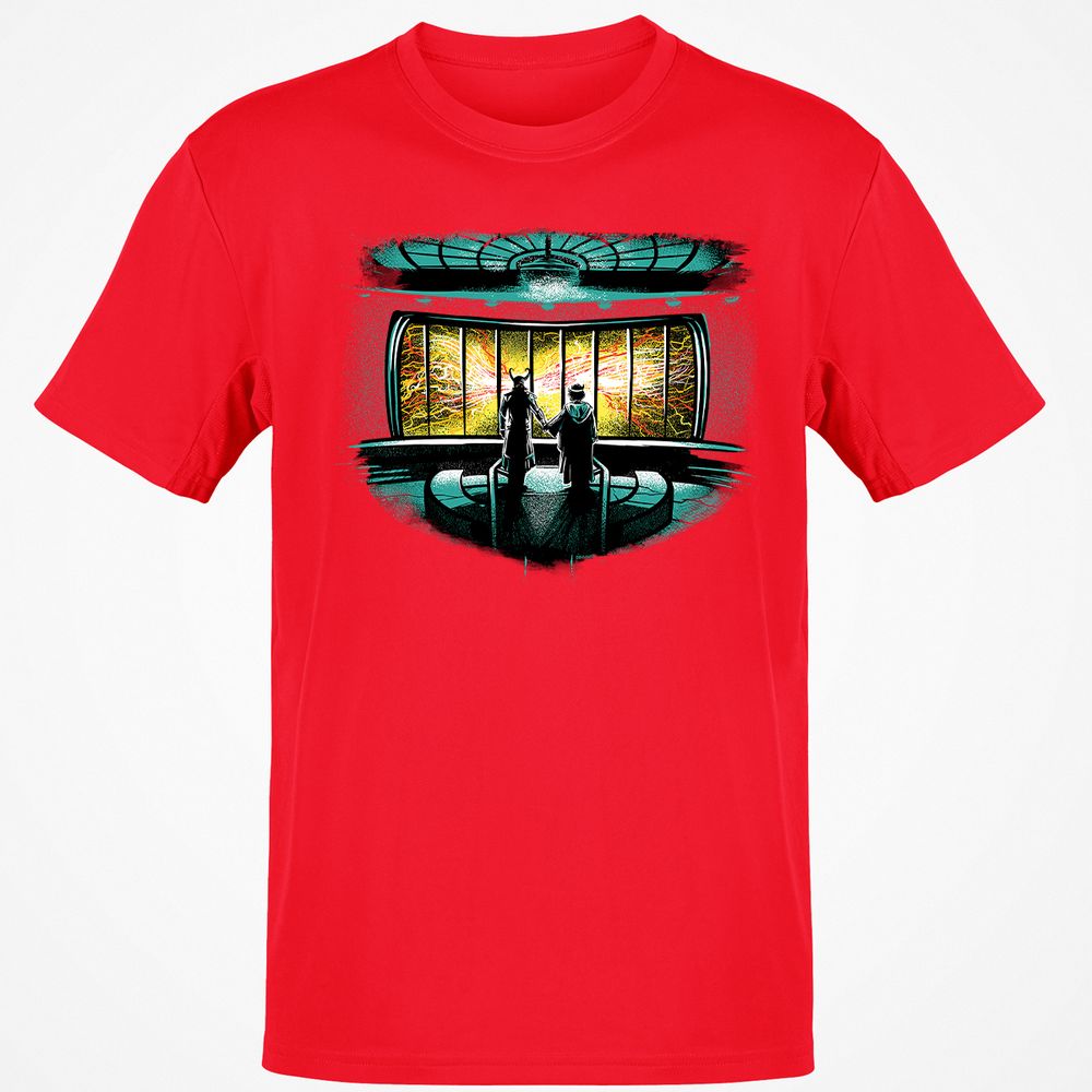 Classic Unisex T-Shirt - 4DAS3TDE - Red - 10