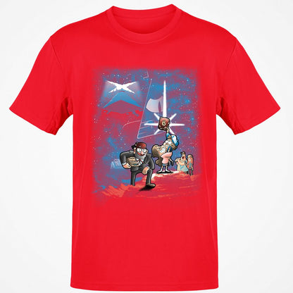 Classic Unisex T-Shirt - UMFXQSQJ - Red - 10