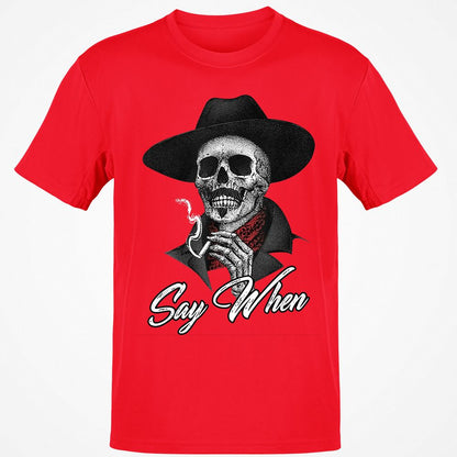 Classic Unisex T-Shirt - QFTTLQM6 - Red - 10