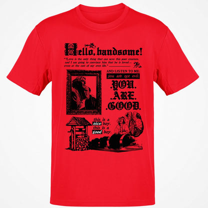 Classic Unisex T-Shirt - K5G5XZBJ - Red - 10