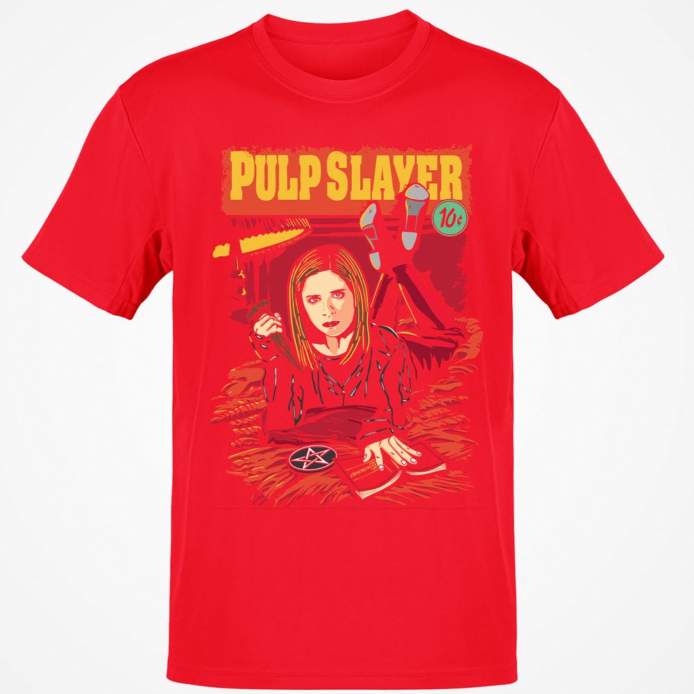 Classic Unisex T-Shirt - NSC4T46M - Red - 10