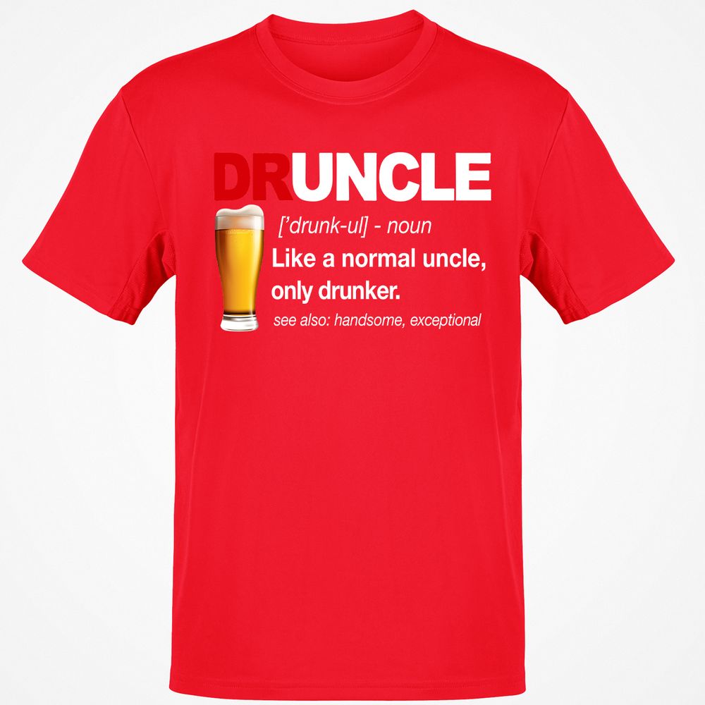 Classic Unisex T-Shirt - 3G4Y3SZJ - Red - 10