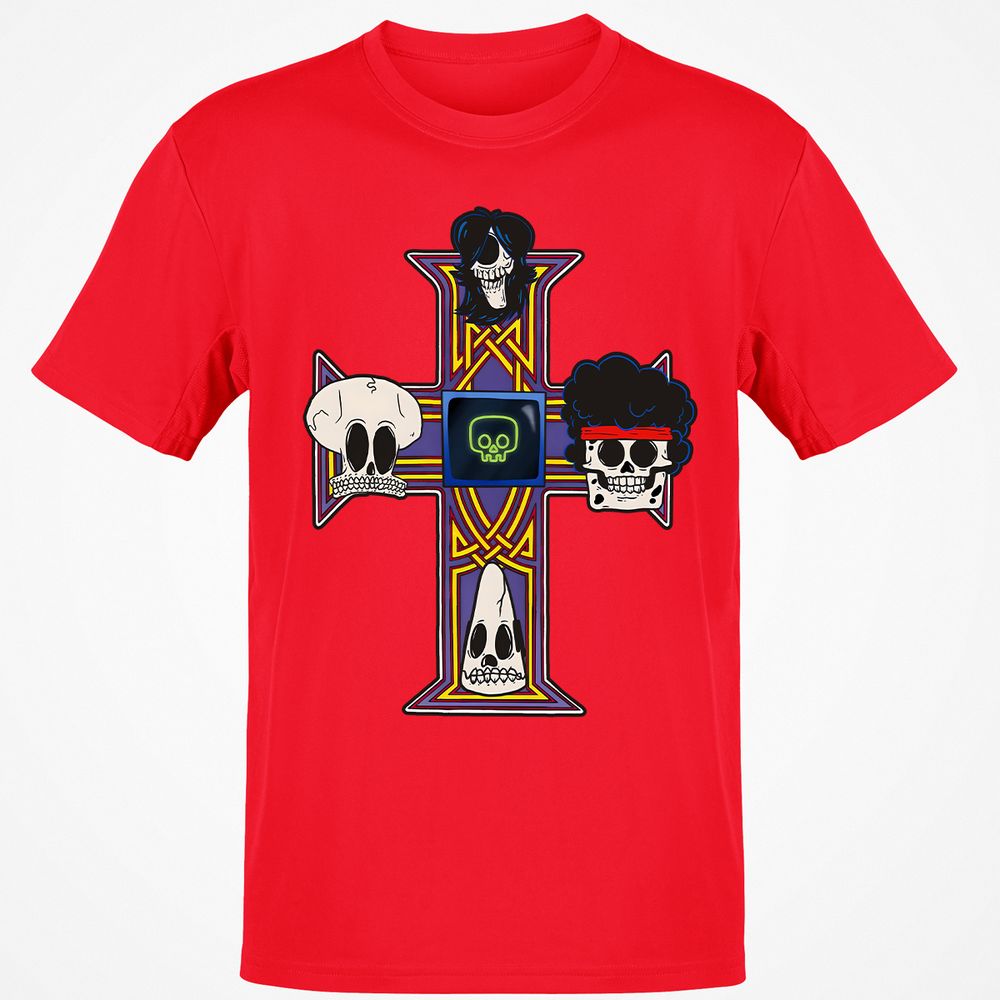 Classic Unisex T-Shirt - 3BE8D4NP - Red - 10