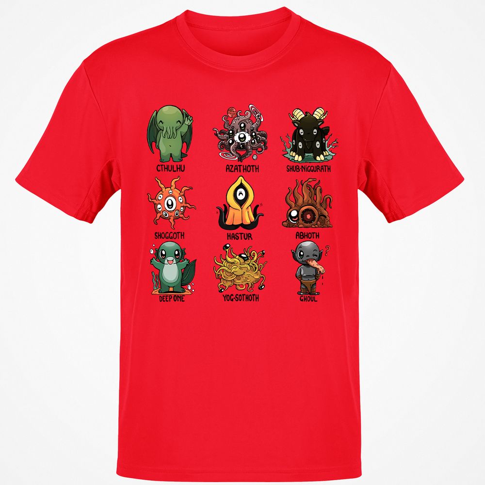 Classic Unisex T-Shirt - DH8XQU14 - Red - 10
