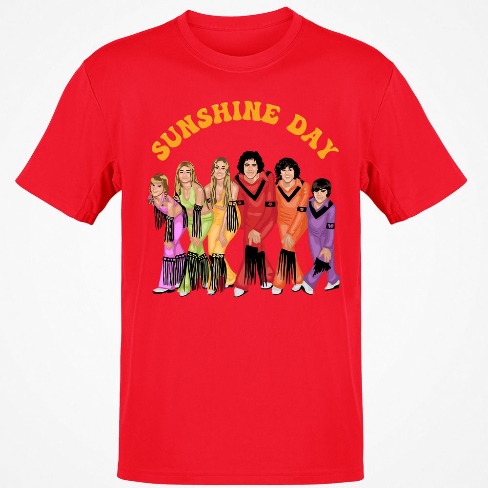 Classic Unisex T-Shirt - 5UQPBSJR - Red - 10