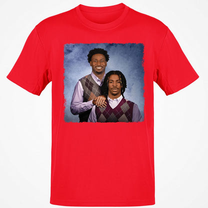 Classic Unisex T-Shirt - N552GC7Y - Red - 10