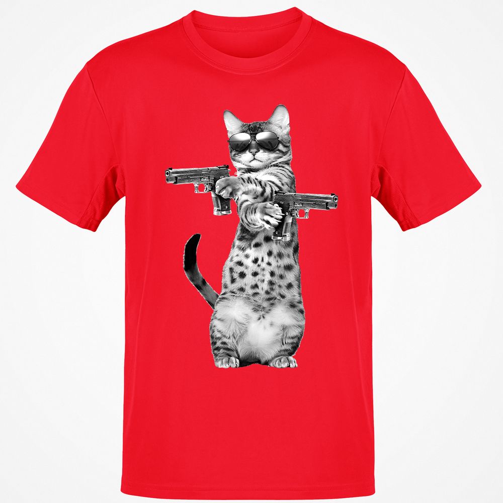 Classic Unisex T-Shirt - 9JUFY3RQ - Red - 10