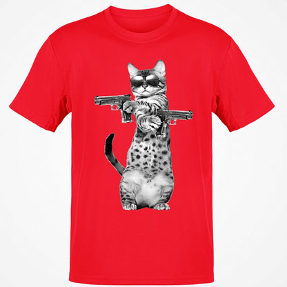 Classic Unisex T-Shirt - 9JUFY3RQ - Red - 10