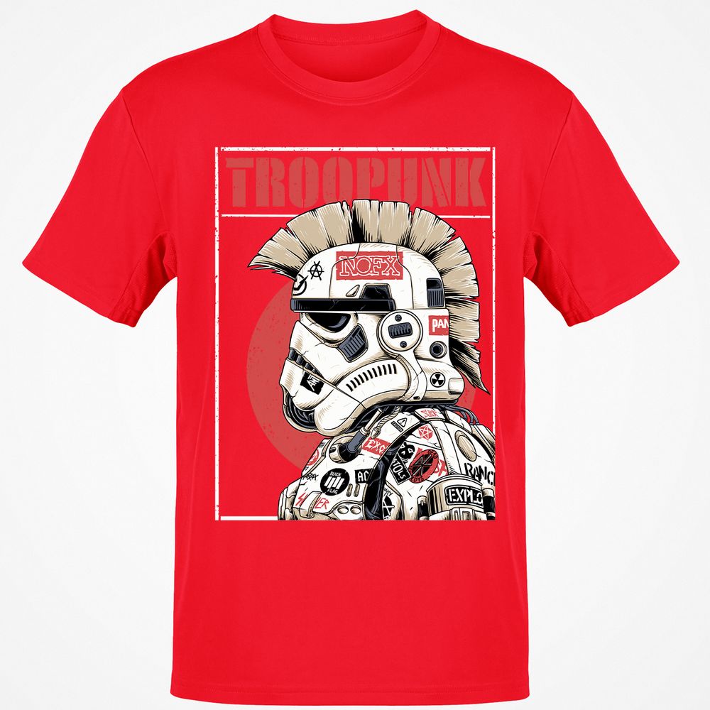 Classic Unisex T-Shirt - X9CVQZPA - Red - 10