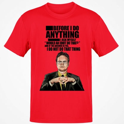 Classic Unisex T-Shirt - V2S5LW9W - Red - 10