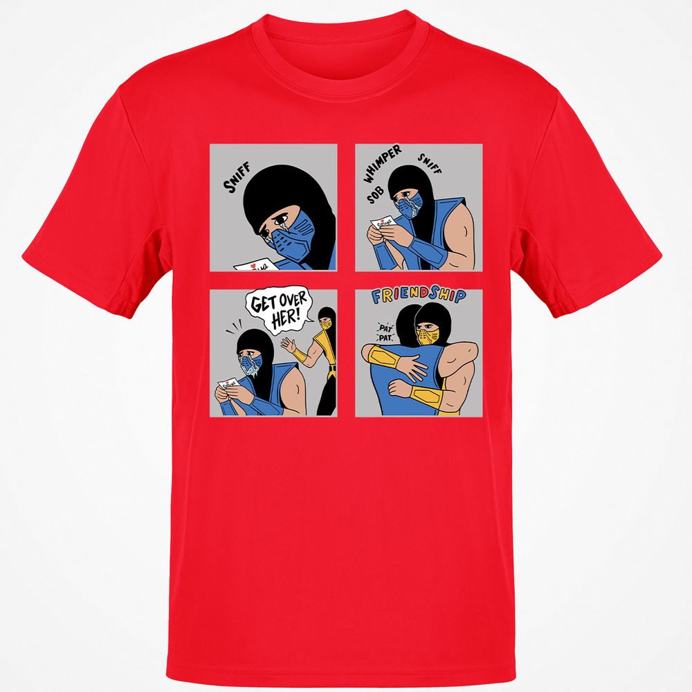 Classic Unisex T-Shirt - QX354A1R - Red - 10