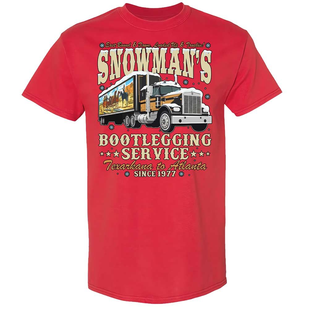 Snowman's Bootlegging Service - Red - 10