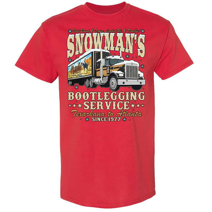 Snowman's Bootlegging Service - Red - 10