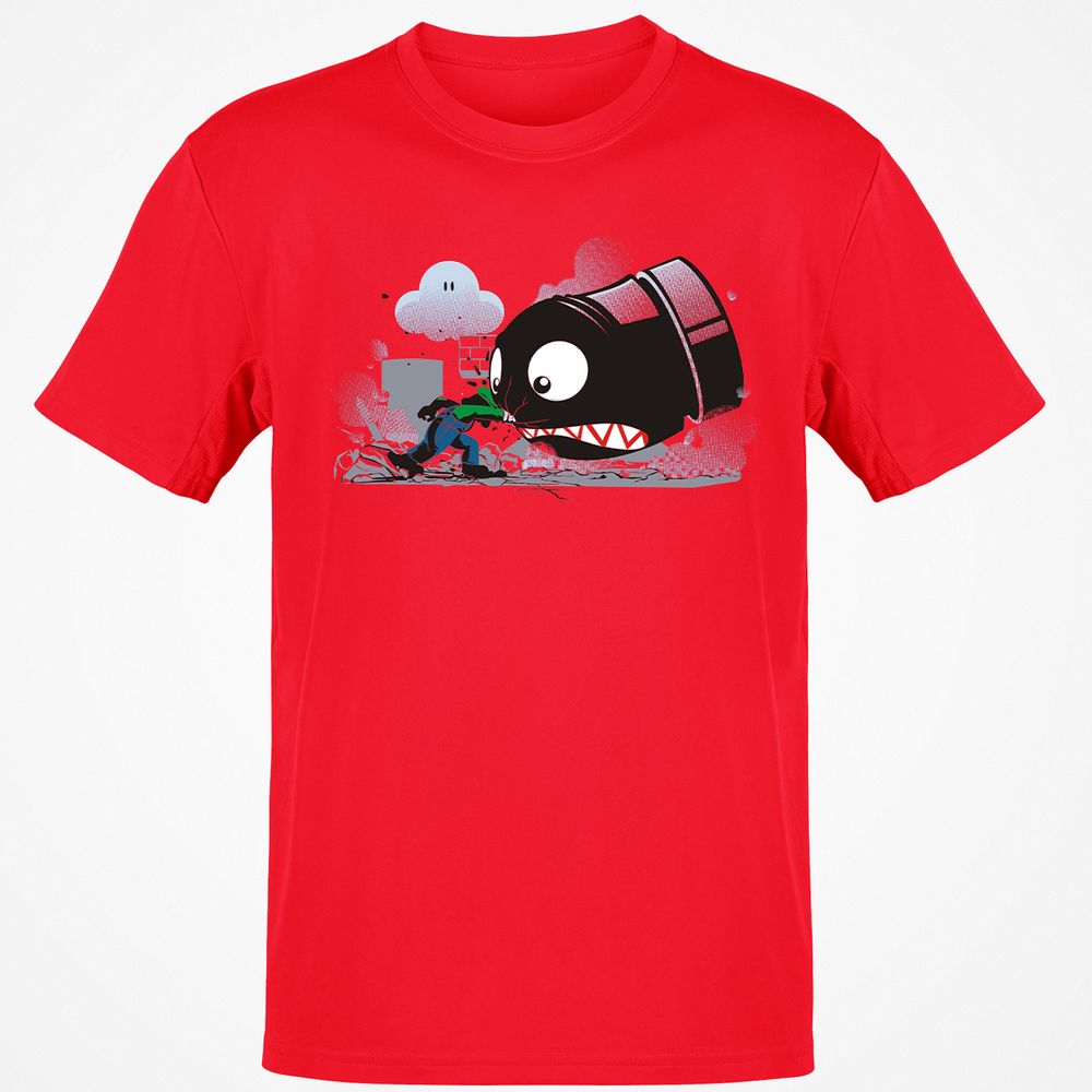Classic Unisex T-Shirt - E1TBTUFH - Red - 10