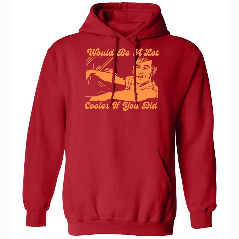 Classic Unisex Hoodie - L4L1F7QP - Red - 10