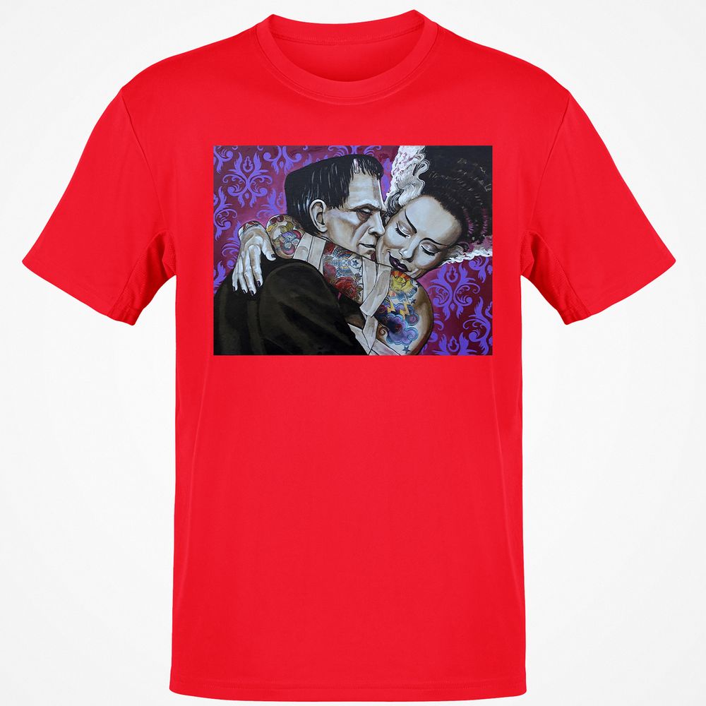 Classic Unisex T-Shirt - LL4CQGW4 - Red - 10