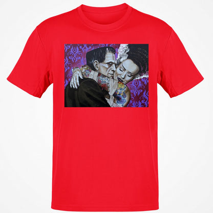 Classic Unisex T-Shirt - LL4CQGW4 - Red - 10