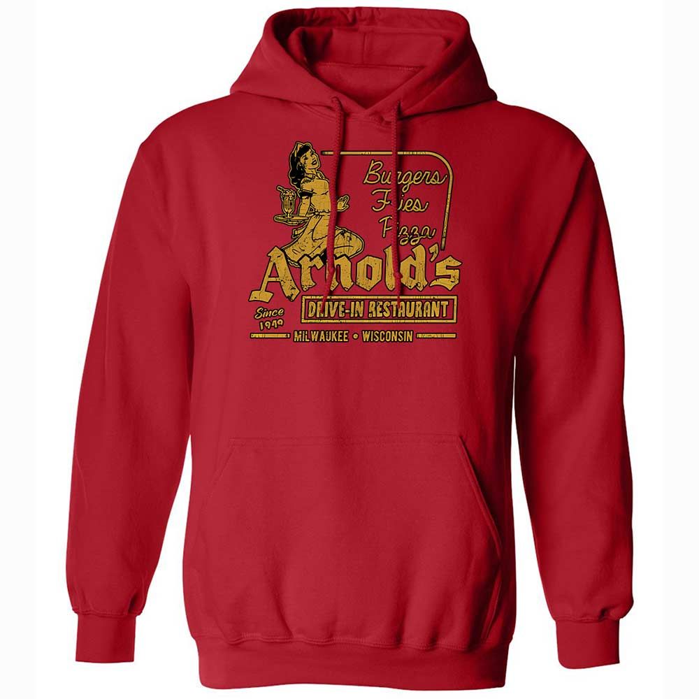 Classic Unisex Hoodie - T57PFM3M - Red - 10