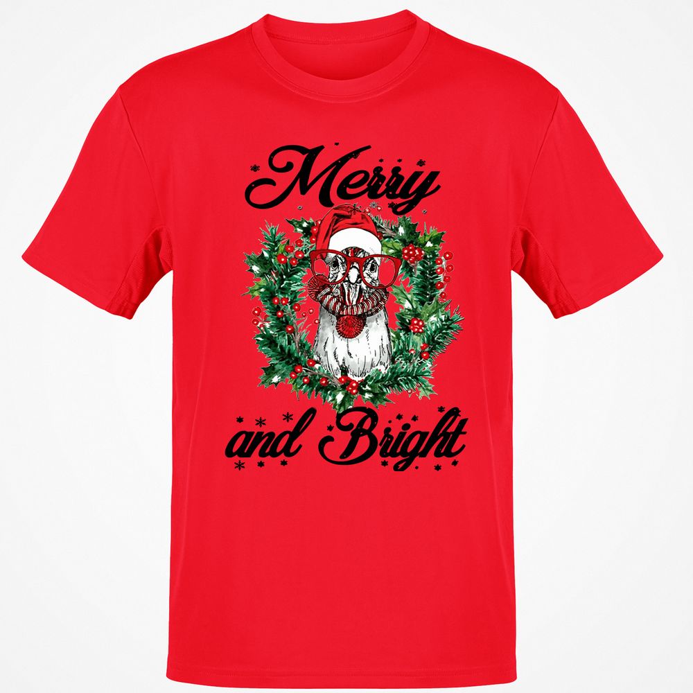 Classic Unisex T-Shirt - YNM66KGQ - Red - 10