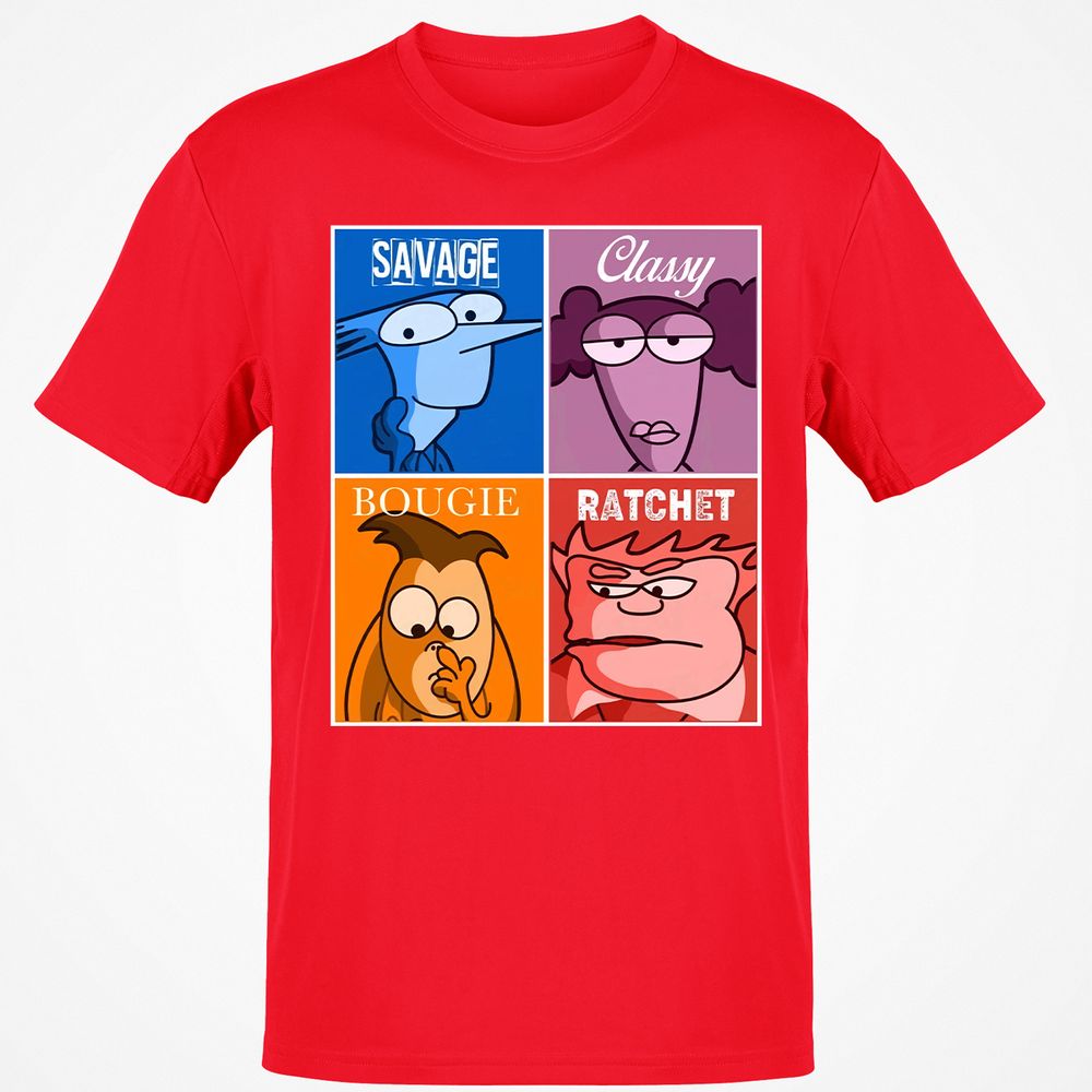 Classic Unisex T-Shirt - 69N15CW7 - Red - 10