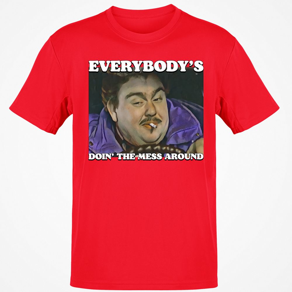 Classic Unisex T-Shirt - ZWDX62RC - Red - 10