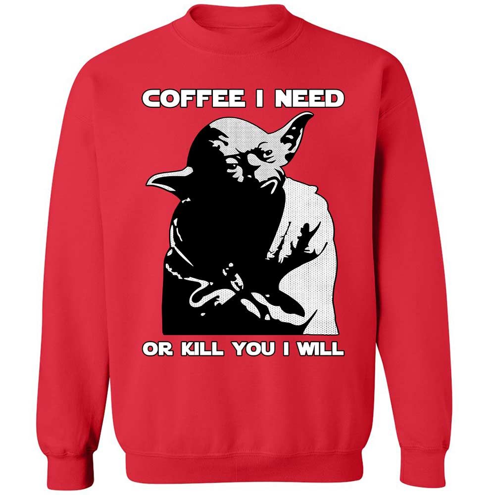 Coffee I Need - Red - 10