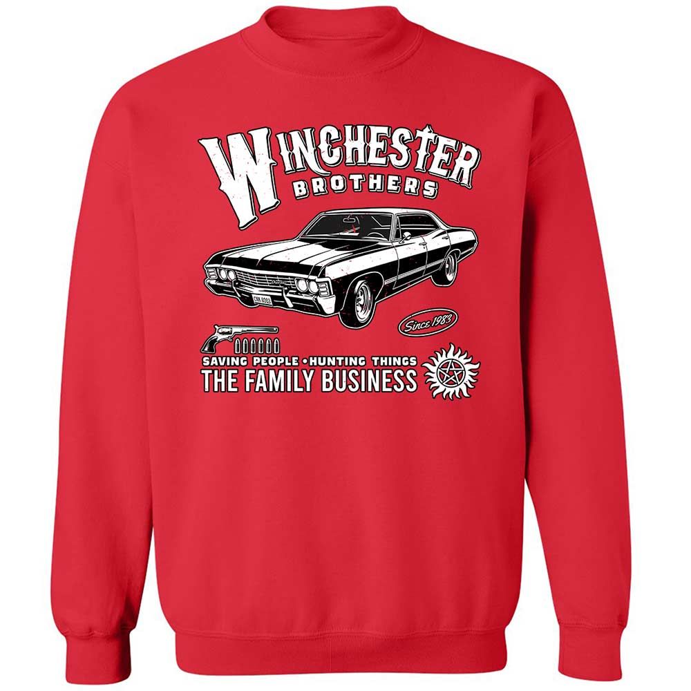 Classic Unisex Sweatshirt - ZZQQTLAB - Red - 10