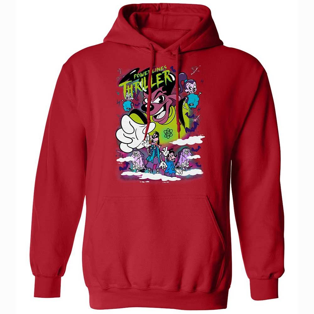 Vintage Pop Cartoon Horror Mashup - Red - 10
