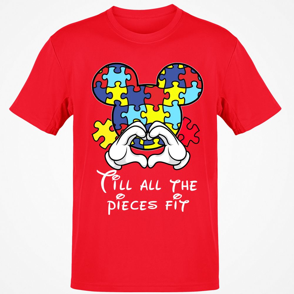 Classic Unisex T-Shirt - S8JL5SD4 - Red - 10