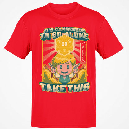 Classic Unisex T-Shirt - LB5R6GUZ - Red - 10