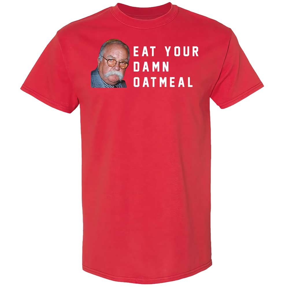 Eat Your Damn Oatmeal - Red - 10
