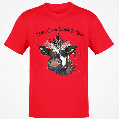 Classic Unisex T-Shirt - XBD9ALFY - Red - 10